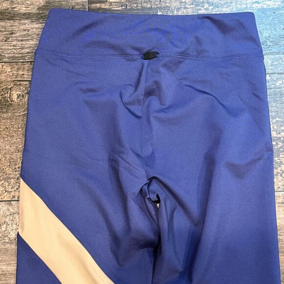 Koral‎ Aello Shantung High Rise Leggings In Blue Small Yoga Gym Athletic NEW - Picture 6 of 12